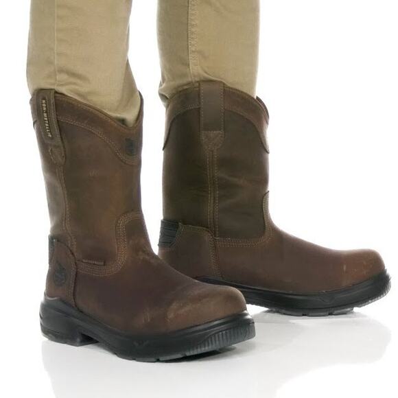 Georgia Boot Size 10.5 FLXpoint ULTRA Composite Toe Waterproof Wellington P30-11 - Picture 1 of 11